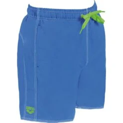 Arena Fundamentals Solid Boxer Zwemshort Heren - Pix Blue/Leaf