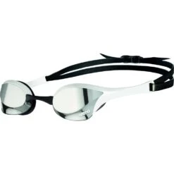 Arena Cobra Ultra Swipe Mirror Zwembril - Zilver - Wit