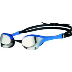 Arena Cobra Ultra Swipe Mirror Zwembril - Zilver - Blauw