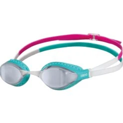 Arena Airspeed Mirror Zwembril - Zilver - Turquois/Multi