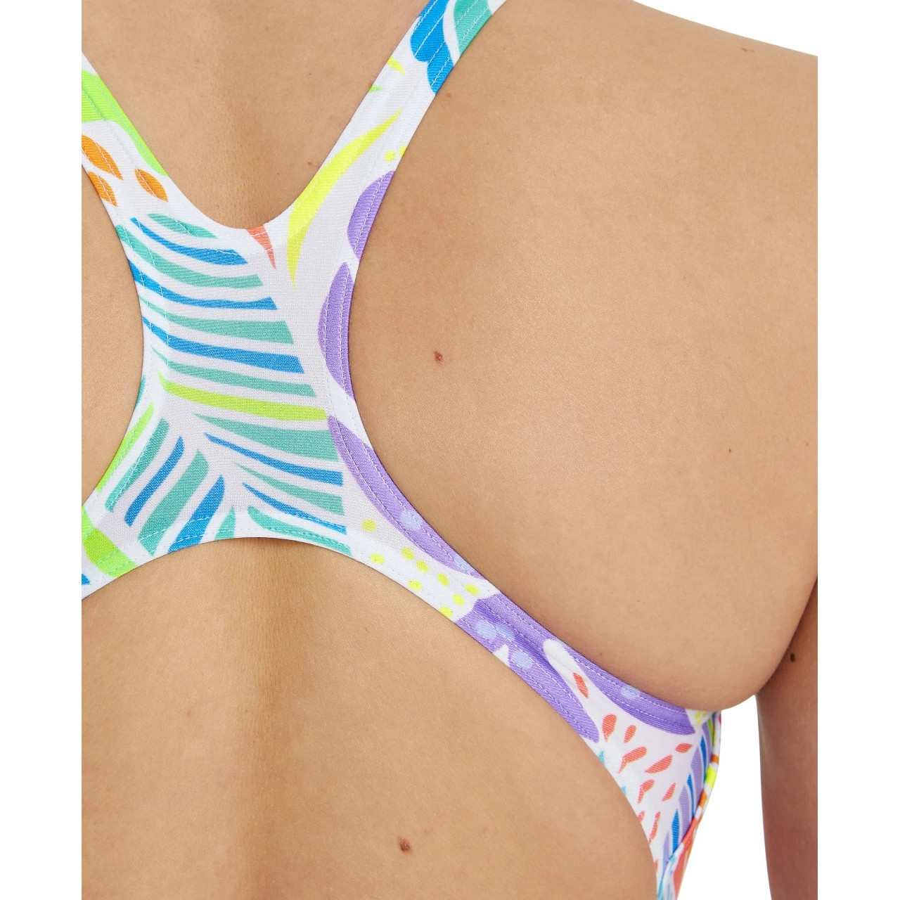 Arena Allover Swim Pro Back Badpak Dames - Wit Multi - Afbeelding 9