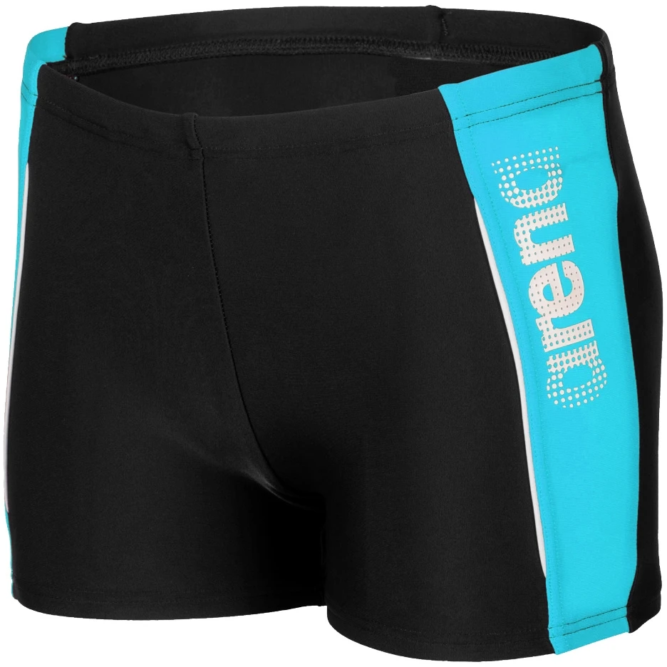 Arena Feel Thrice Zwemshort Jongens - Zwart/Turquoise/Wit