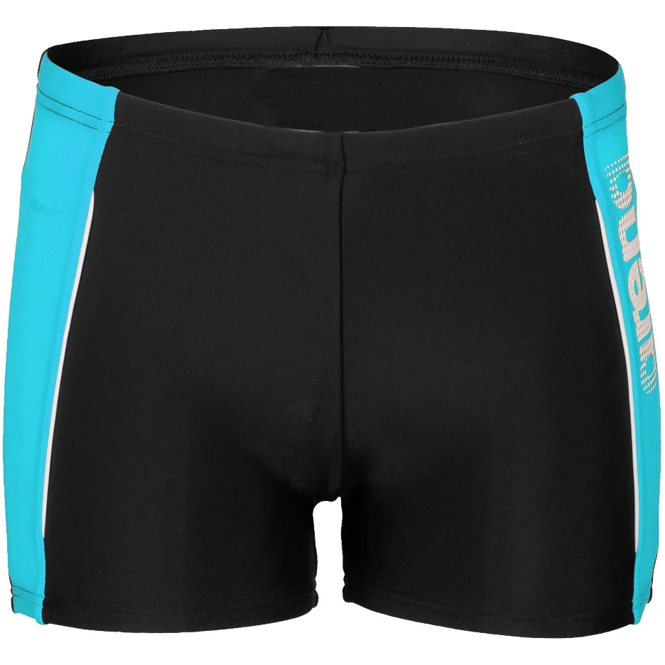 Arena Feel Thrice Zwemshort Jongens - Zwart/Turquoise/Wit - Afbeelding 3