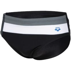 Arena Icons Panel Zwemslip Heren - Black-Asphalt-Ardesia