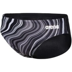 Arena Marbled Zwemslip Heren - Black-Black Multi