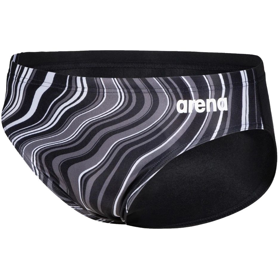 Arena Marbled Zwemslip Heren - Black-Black Multi