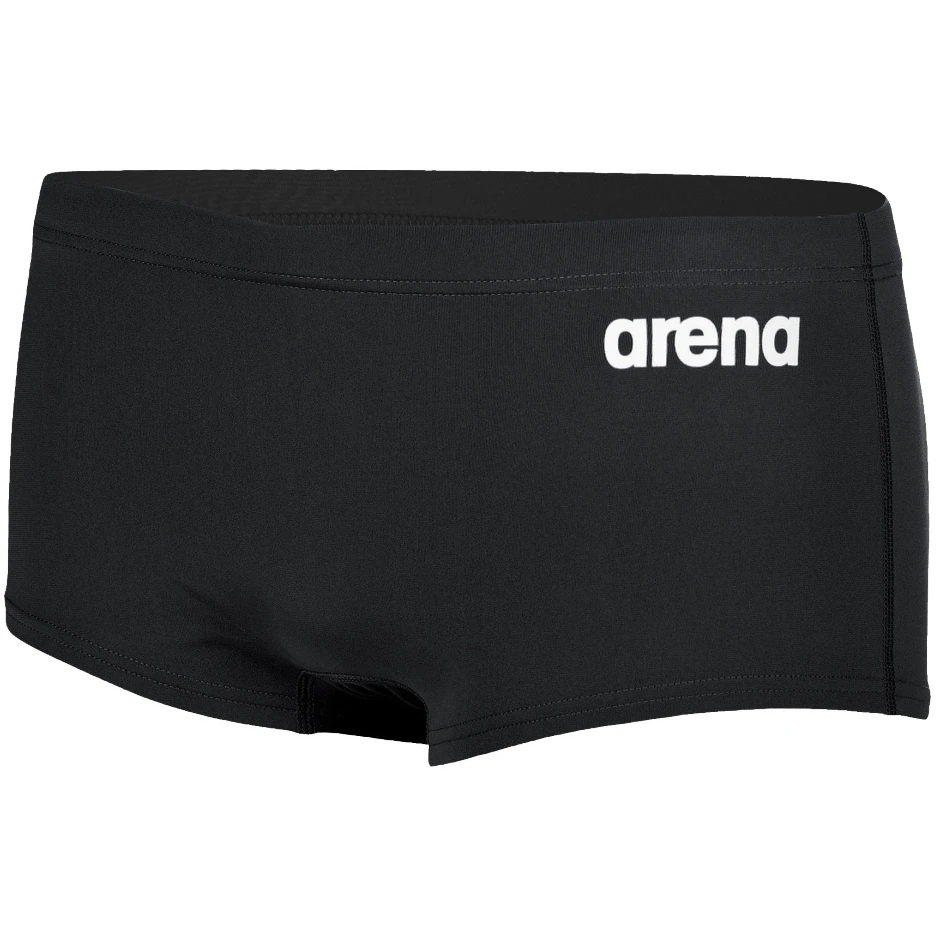 Arena Team Solid Low Waist Zwemshort Heren - Zwart/Wit