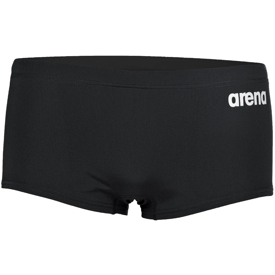 Arena Team Solid Low Waist Zwemshort Heren - Zwart/Wit - Afbeelding 2