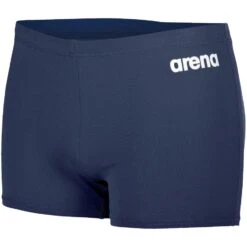 Arena Team Solid Zwemshort Heren - Navy/Wit