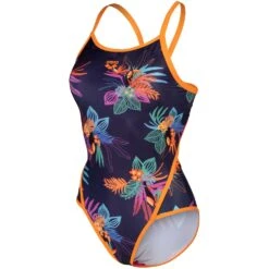 Arena Performance Toucan Super Fly Back Badpak Dames - Nespola/Navy Multi