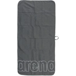 Arena Gym Smart Plus Microvezel Handdoek - Grijs/Wit