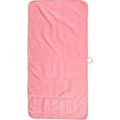 Arena Gym Smart Plus Microvezel Handdoek - Roze/Wit