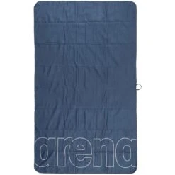 Arena Pool Smart Plus Microvezel Handdoek - Navy/Wit