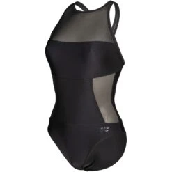 Arena Feel Mesh Panels Swim Pro Back Badpak Dames - Zwart