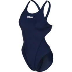 Arena Performance Solid Swim Tech Team Badpak Dames - Navy/Wit